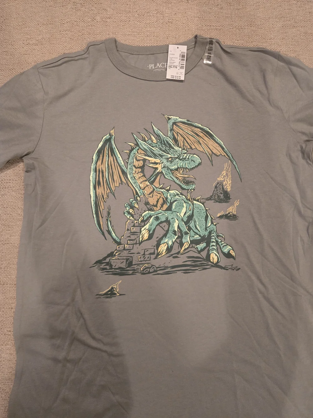 The Children's Place Teal Boys' Soccer Graphic Tee